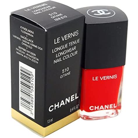 chanel le vernis 510 gitane|Amazon.com : Chanel Le Vernis Longwear Nail .